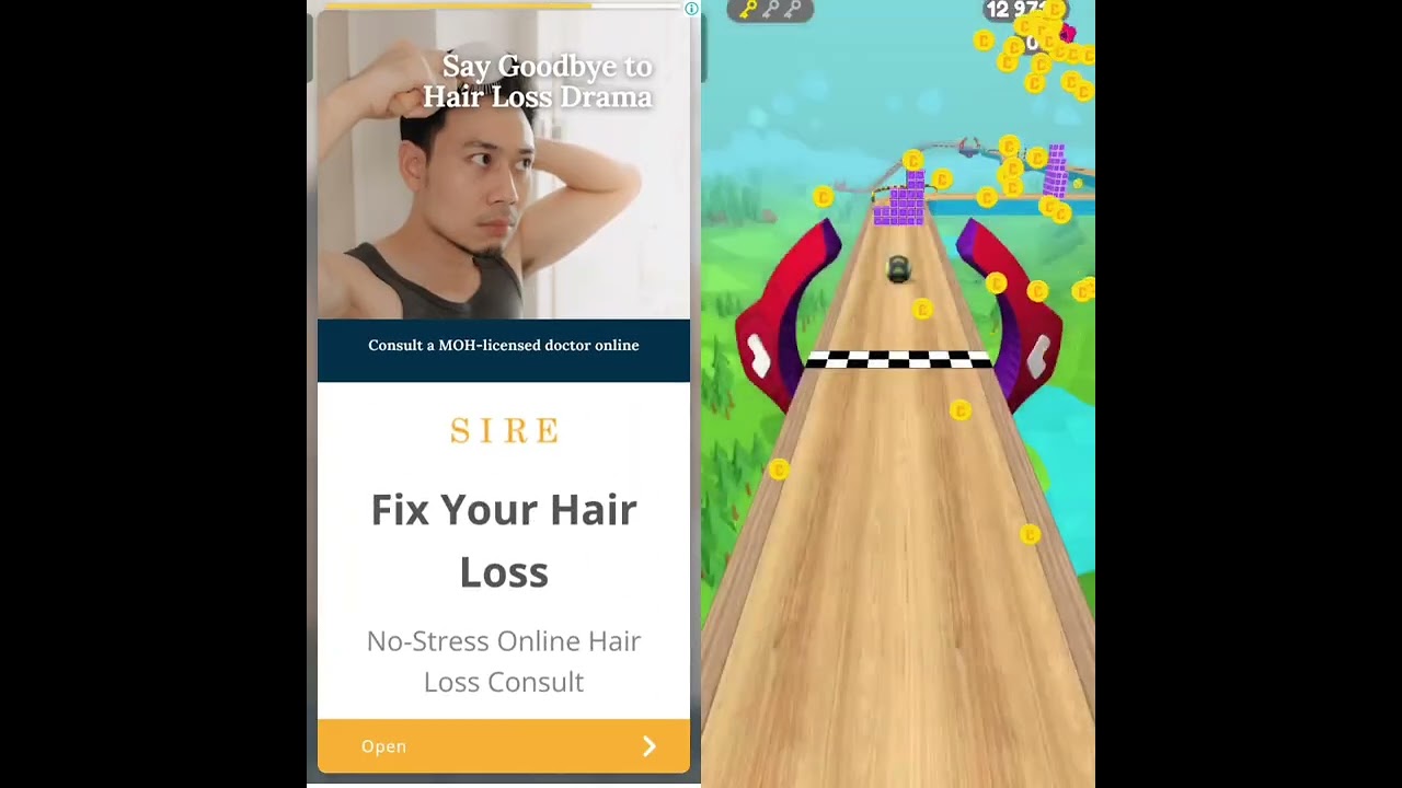 kooply run vs going balls android iOS