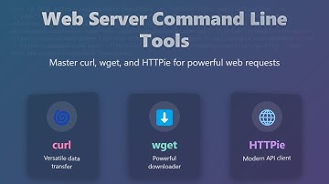 🚀 Web Server Command Line Tools: curl, wget & HTTPie for Beginners