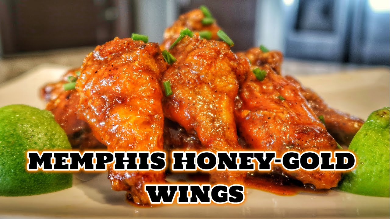 Memphis Honey Gold Chicken Wings In The Oven
