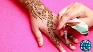 SIMPLE HENNA DESIGN CILAAN FUDUD BY ZAHRA BELA BEAUTY