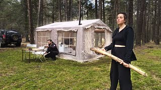 72 HOURS JUNGLE CAMP IN THE COMFORT OF HOME - ASMR