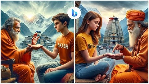 Pandit Ji Examines Lines on the Boy