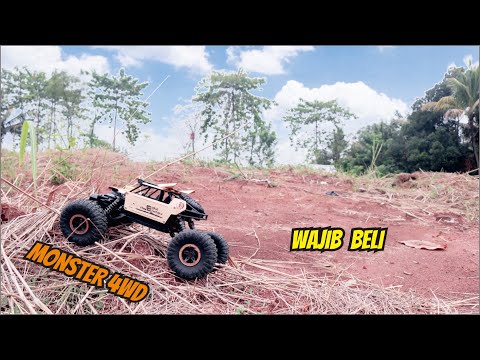 Beli Mobil Remot kontrol Di Shopee | RC ROCK CRAWLER 4WD 1:18 [UNBOXING] #mobilremote #rockcrawler #. 