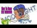 How to draw xxxtentacion  moonlight