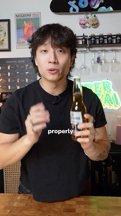 How To Drink Beer #beer #cocktails #bartender #bartending #mixology #barchemistry