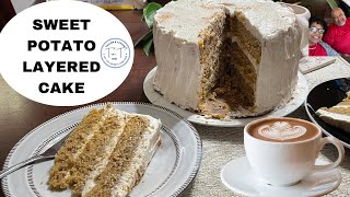 SWEET POTATO LAYERED CAKE  #amazing #homemade #baking #cooking #diy #cake