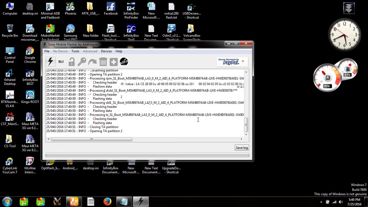sony xperia z2 flashing done with flash tool YouTube