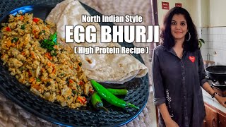 EGG BHURJI | North indian style Egg Podimas | Mathu Soundar