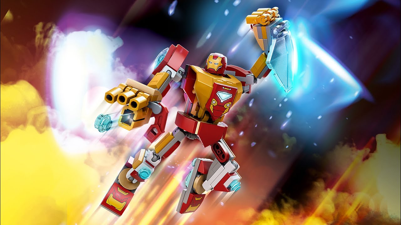 LEGO Marvel Iron Man mechapantser - 76203 | 360°