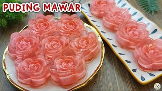 PUDING MAWAR KACA RASANYA ENAK BANGET CANTIK DAN MENARIK