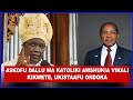 DUH ASKOFU DALLU WA KATOLIKI SONGEA AWASHA MOTO KWA KILAE ALICHODAI KIONGOZI UKISTAAFU ONDOKA DUH ASKOFU DALLU WA KATOLIKI SONGEA AWASHA MOTO KWA KILAE ALICHODAI KIONGOZI UKISTAAFU ONDOKA