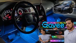 Govee Car Interior LED Lights (Install + Review)  YASSIFYING My Girl's Car with $16 Interior Lights