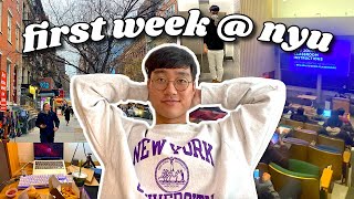 first week back at nyu *spring 2022 edition*