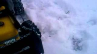 Powerwheels Tractor Snow Plow