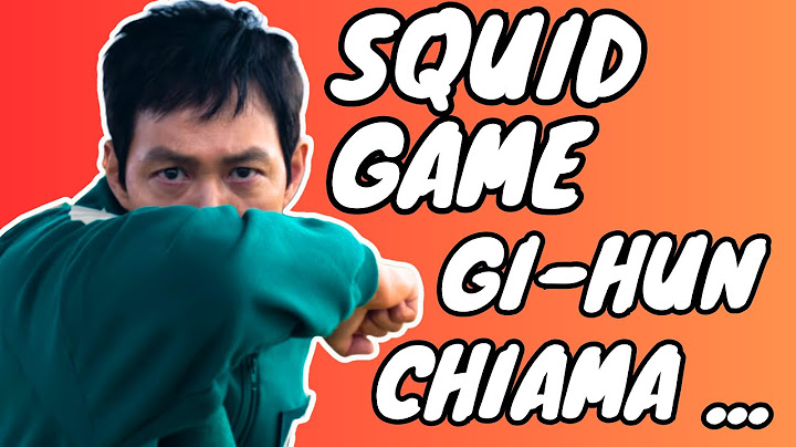 SQUID GAME - SEONG GI-HUN CHIAMA ... 📞