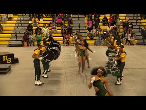Henrico High School marching band entrance 2022
