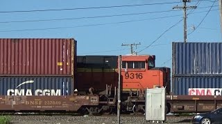 BNSF 9316 North at Rogers, TX. 3rd Gen K5LLA