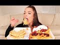 IHOP BREAKFAST MUKBANG (pancakes, french toast, crepes)