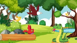 The Brave Little Sparrow | story for kids | story with moral | moral story kids | kids story #anime