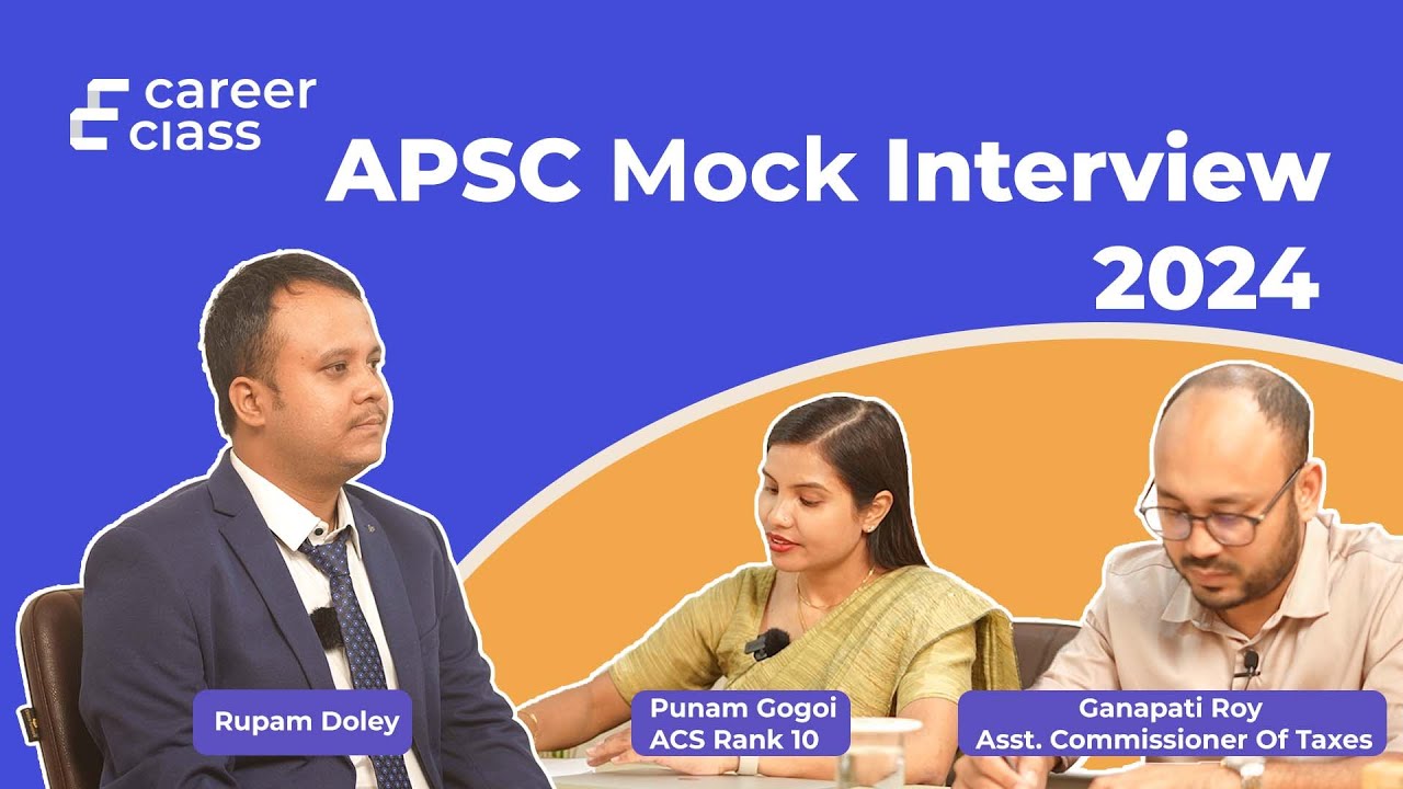 APSC Mock Interview 2024 |Followed By Detailed Feedback Session ...