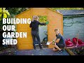 FINALY Building Our Garden Shed | S3 E6 - House Renovation