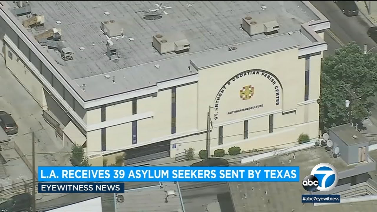 10th bus carrying migrants from Texas arrives in LA