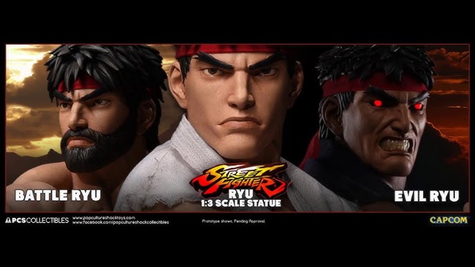 Street Fighter Ryu Evolution Collectible Set by Pop Culture