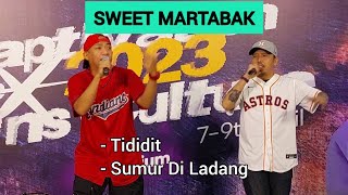Sweet Martabak - Tididit & Sumur di Ladang, live at Captivation / The Bins Culuture 2023
