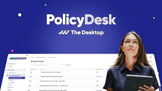 PolicyDesk - Compliance made simple. Just log in.