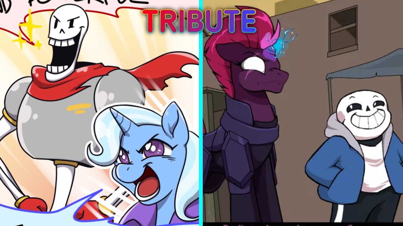 UNDERTALE & MLP (FAN MADE) All I Ever Wanted [Tribute] ♥️💧 - YouTube