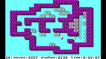 Soko-Ban MS-DOS Variant, Level 28