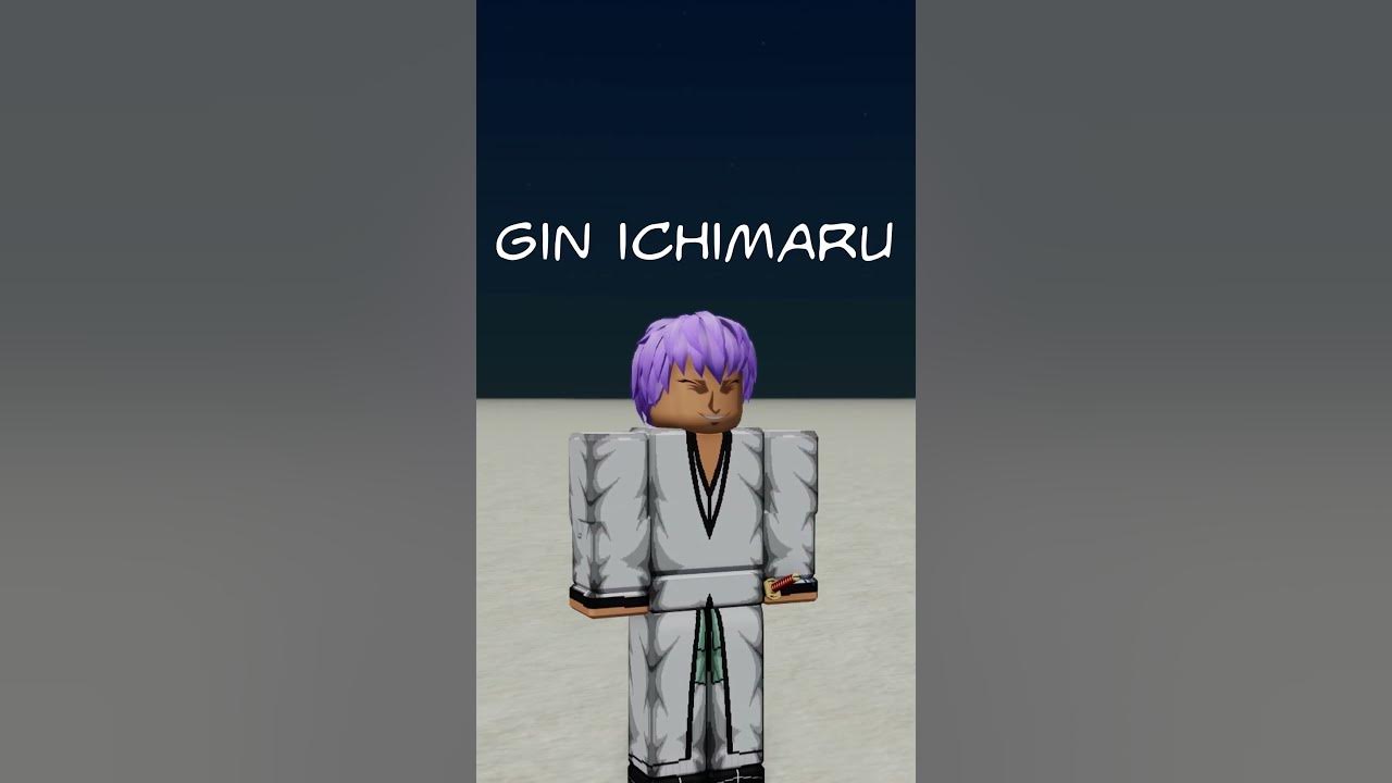 Roblox Cosplays Gin Ichimaru YouTube