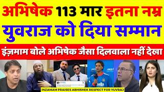 Inzamam Ul Haq Praises Abhishek Respect Yuvraj After 113 | Ind Vs NZ 3rd T20 Highlights | Pak Reacts