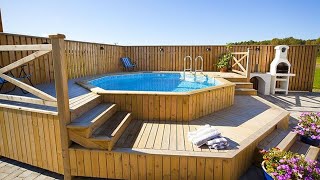 Above Ground Pool Deck Ideas | Pool Deck Ideas on a Budget