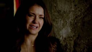 Vampire Diaries 5.22 Damon Elena Veda Sahnesi