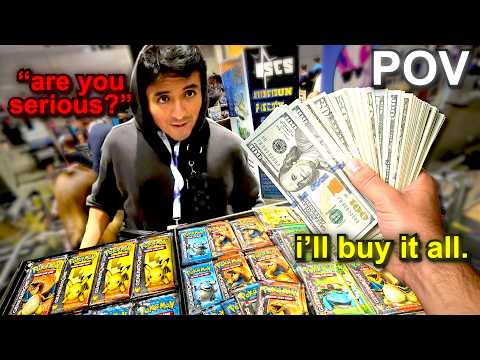I Paid Him $15,000 For All His Pokemon Packs