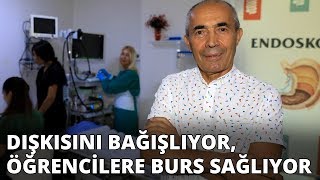 Dışkısını bağışlayarak öğrenci okutuyor