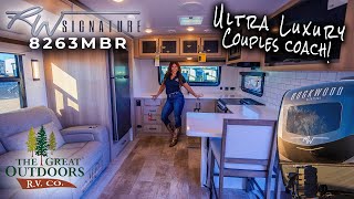 BEAUTIFUL Front Kitchen Ultra Luxury Couples Coach! - 2024 Rockwood Signature 8263MBR by The Great Outdoors RV™ 5,533 views 4 months ago 8 minutes, 23 seconds