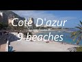 Cote D'azur-9 beaches to visit