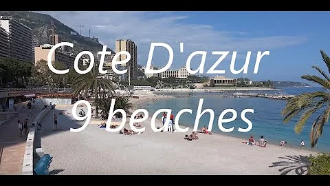 Où aller à la plage sur la Côte d'Azur ?