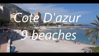 Cote D'azur9 beaches to visit