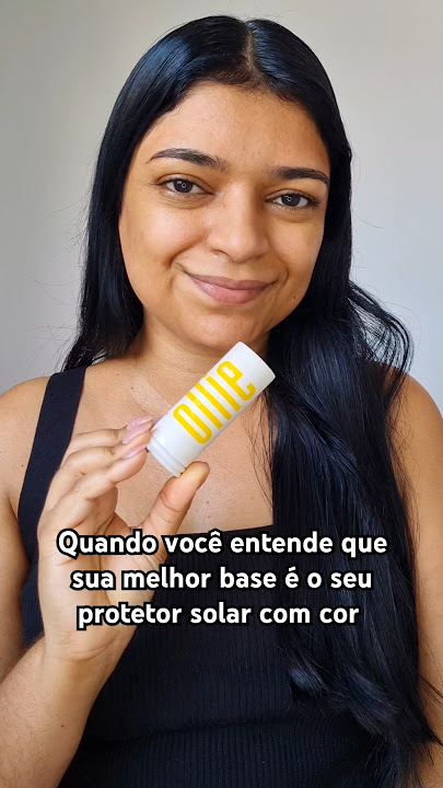 Bastão multifuncional Ollie cor 50. Cupom: EUTODEMAKE10 #trend #ollie #maquiagem #ollieprotetorsolar