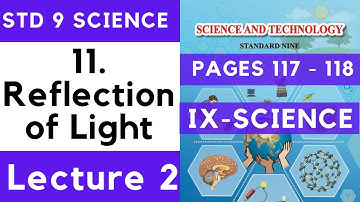 9th Science | Chapter 11 | Reflection of Light Lecture 2 | Class 9 Maharashtra Board SSC