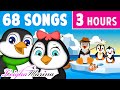 3 hours of nursery rhymes 68 songs the best music  cartoons for kids  leigha marina