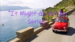 Ella Fitzgerald   It Might as Well Be Spring   +  lyrics