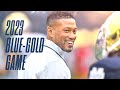 Full game  2023 bluegold game  notre dame football