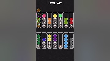 Ball Sort Puzzle Level 1487