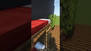 Double Bed Tutorial #shorts #minecraft