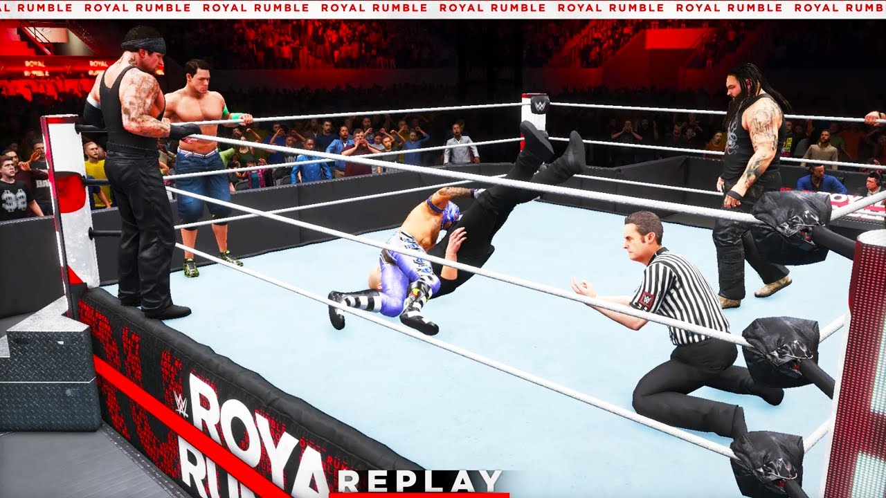 Undertaker & John Cena & Rey Mysterio vs Bray Wyatt & Seth Rollins