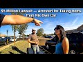 He Was Arrested For Taking Items From His Own Car Then He Sued For $5 Milllion….. #police #bodycam 